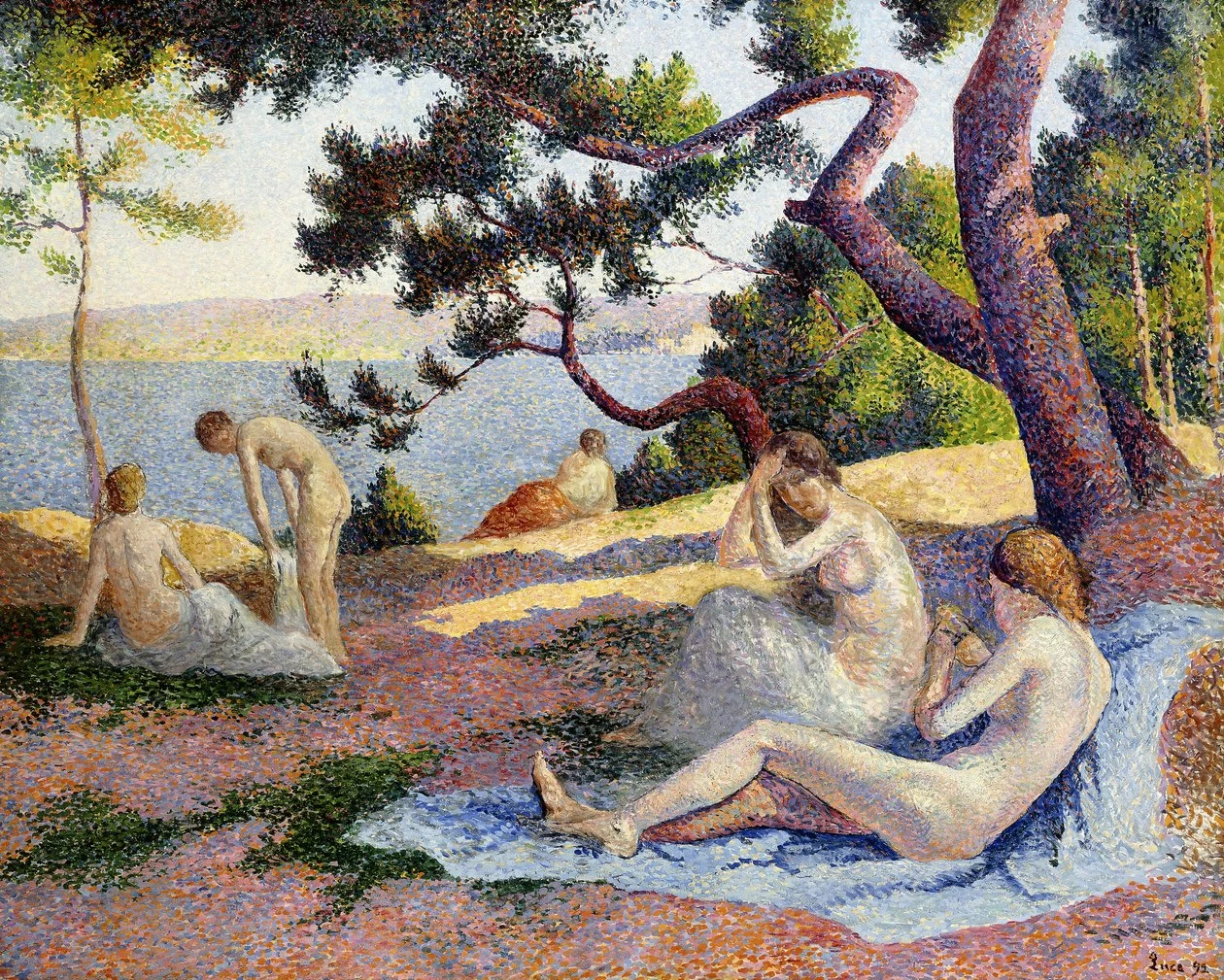Bagnanti a Saint - Tropez, 1892